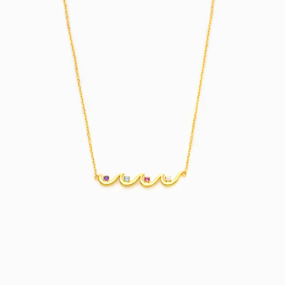 Highs & Lows - Wave Necklace