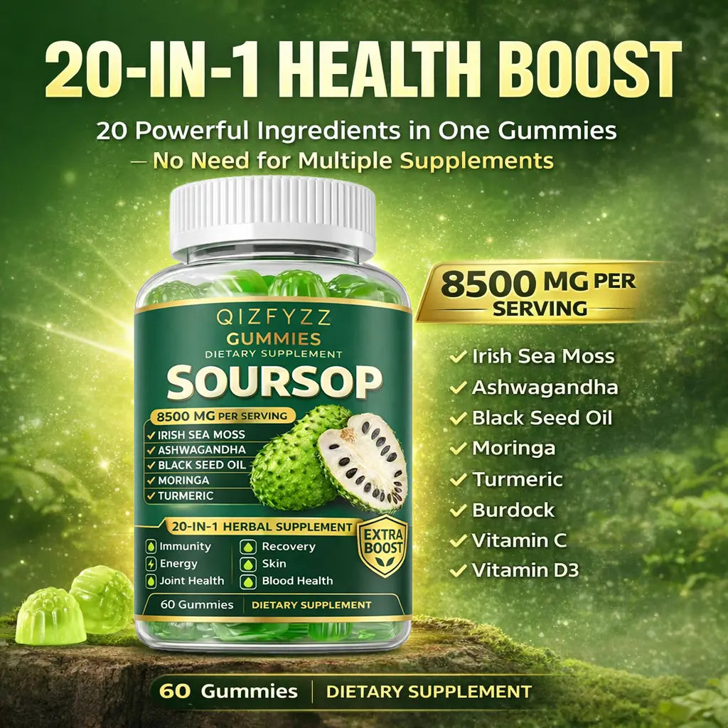 Soursop Immune Boost Gummies