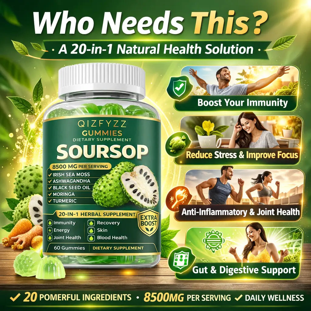 Soursop Immune Boost Gummies