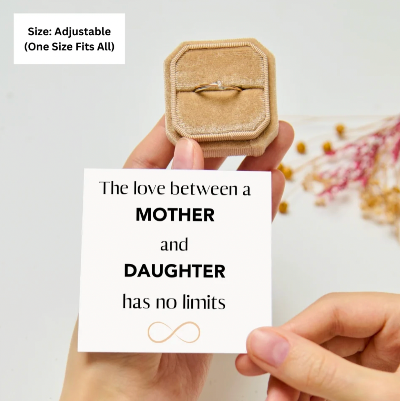 Mother & Daughter Bond Ring
