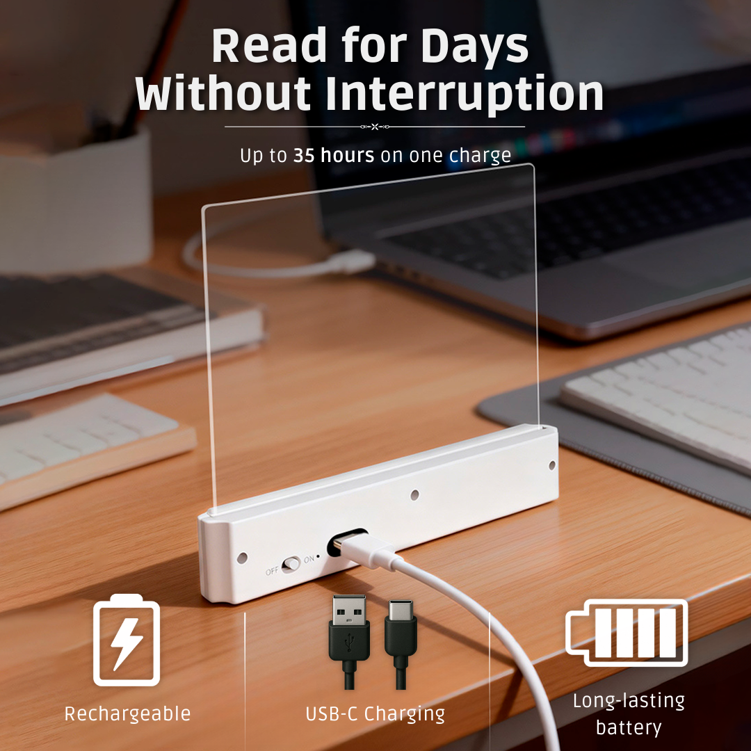LumiPage Night Reading Light Companion