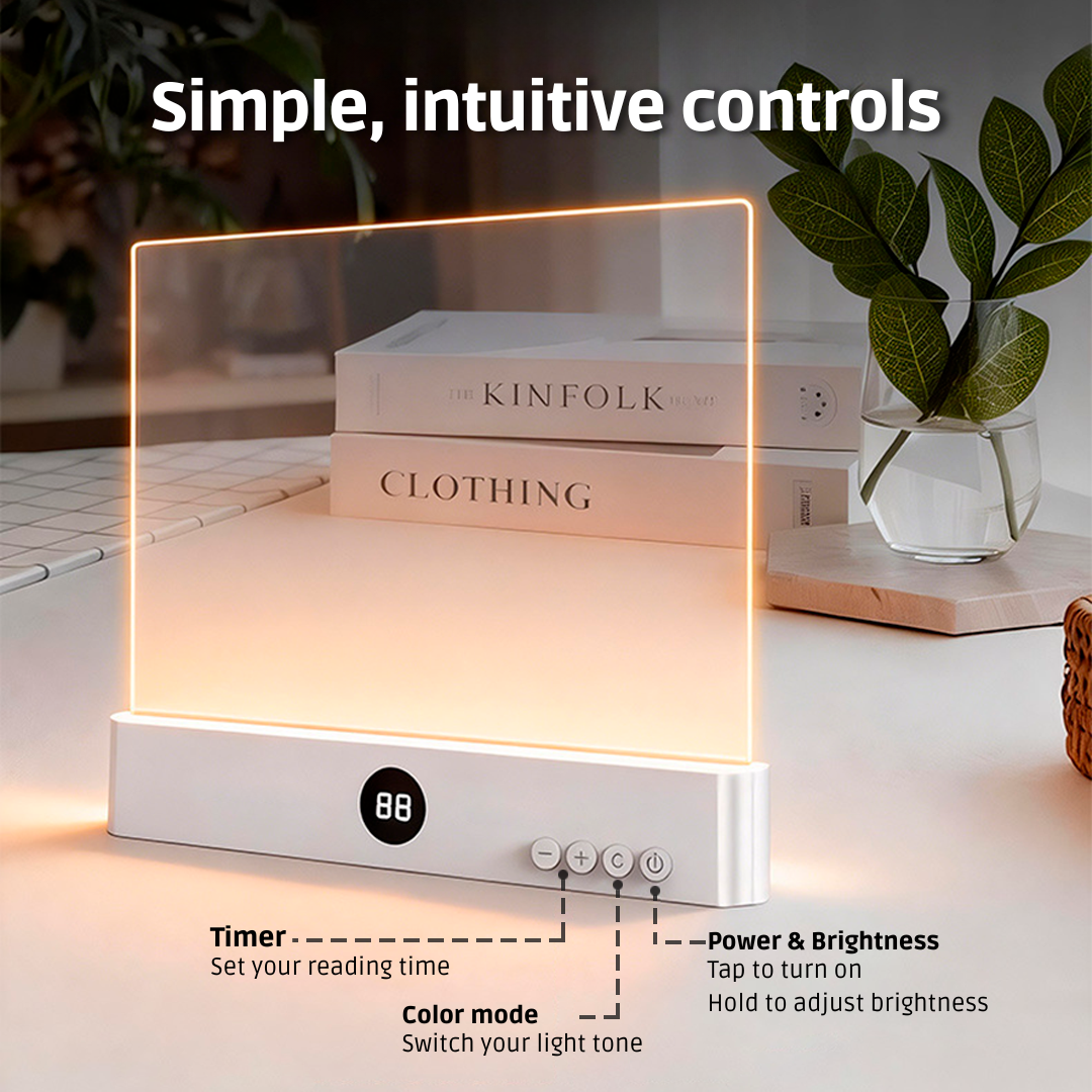 LumiPage Night Reading Light Companion
